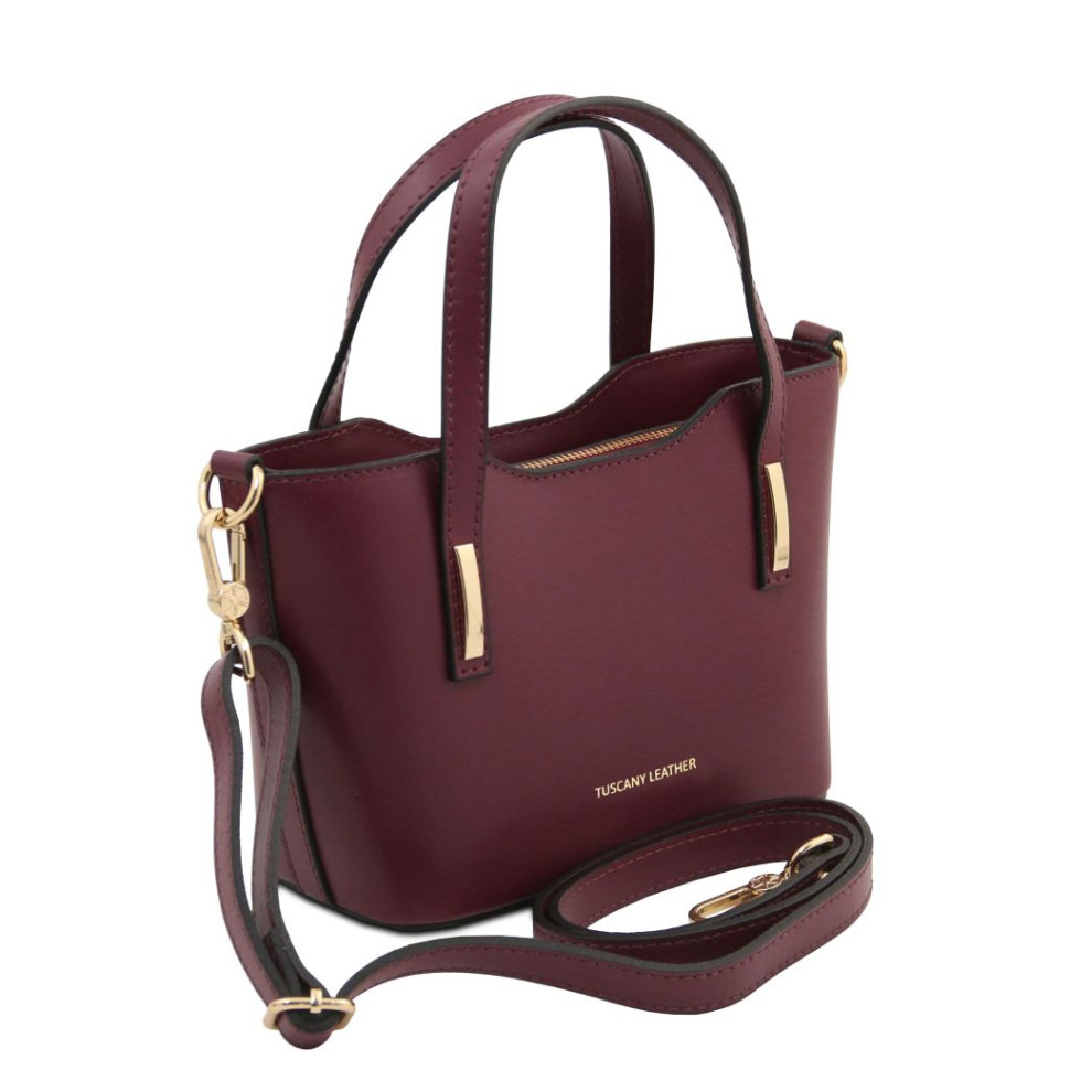 Olimpia Leather tote - Small size