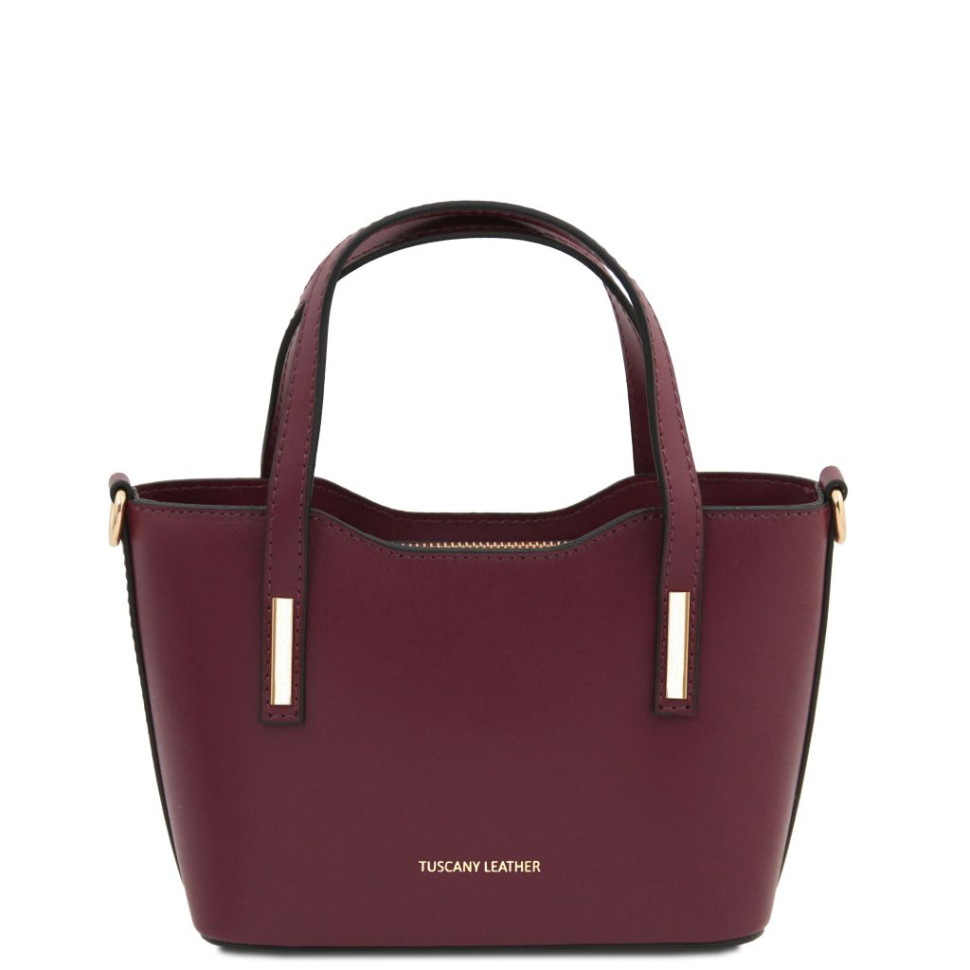 Olimpia Leather tote - Small size