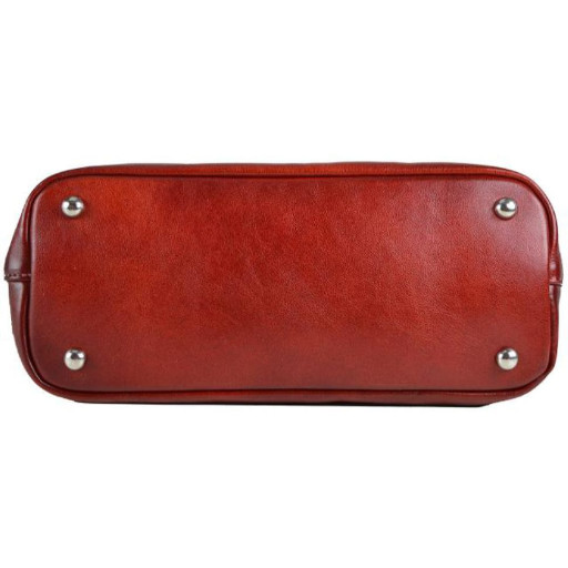 Pratesi BCL461/S - Monterchi B461/S Tote Bag in cow leather Monterchi B461/S Cherry