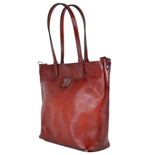 Pratesi BCL461/S - Monterchi B461/S Tote Bag in cow leather Monterchi B461/S Cherry