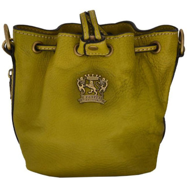 Pratesi BVE501/15 - Sorano Small Woman Bag in cow leather Sorano Green
