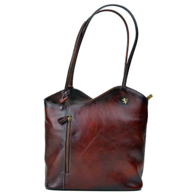 Pratesi BCH465 - Consuma Shoulder Bag in cowhide leather Bruce Chianti