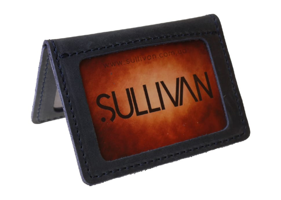 Cover for driver's license ID passport SULLIVAN 50121(5) blue