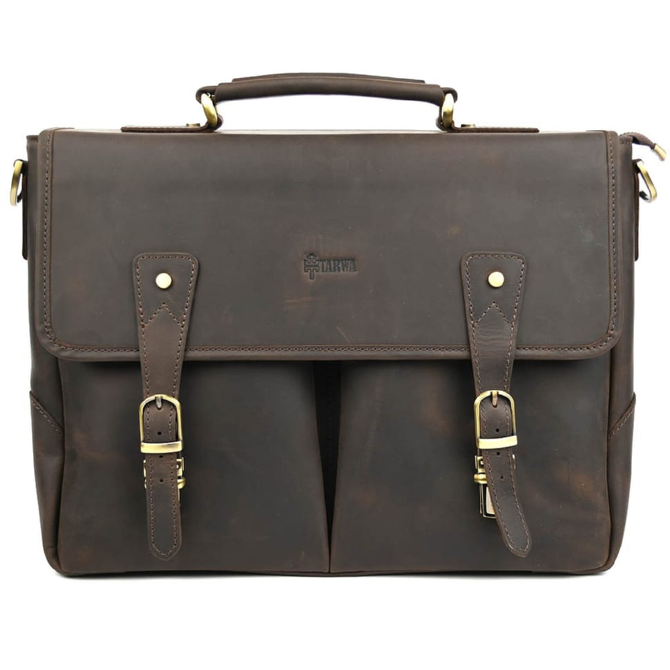 Діловий чоловічий портфель з натуральної шкіри RС-3960-4lx TARWA