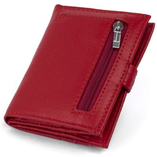 Горизонтальне портмоне для чоловіків з натуральної зернистої шкіри BOND 22059 Чорний