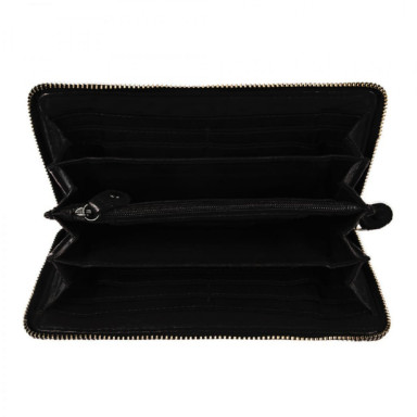 Вінтажний гаманець жіночий Ashwood D81 Black (Чорний)
