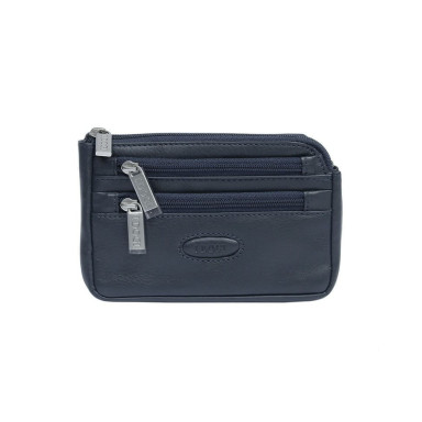 Ключница кожаная Cortina 5016 navy синий