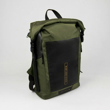 Piligrim men's rolltop backpack olive by MAD | born to win™