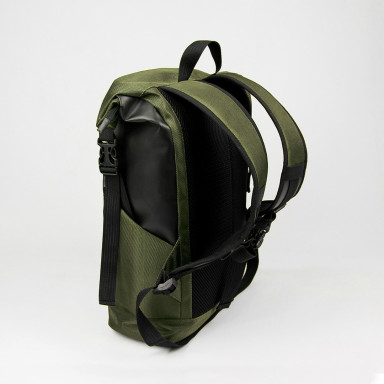Piligrim men's rolltop backpack olive by MAD | born to win™