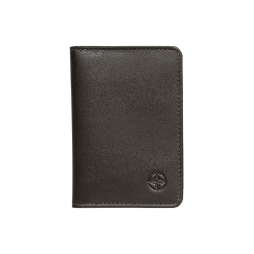 Візитниця шкіряна Cortina 5004 коричневий
