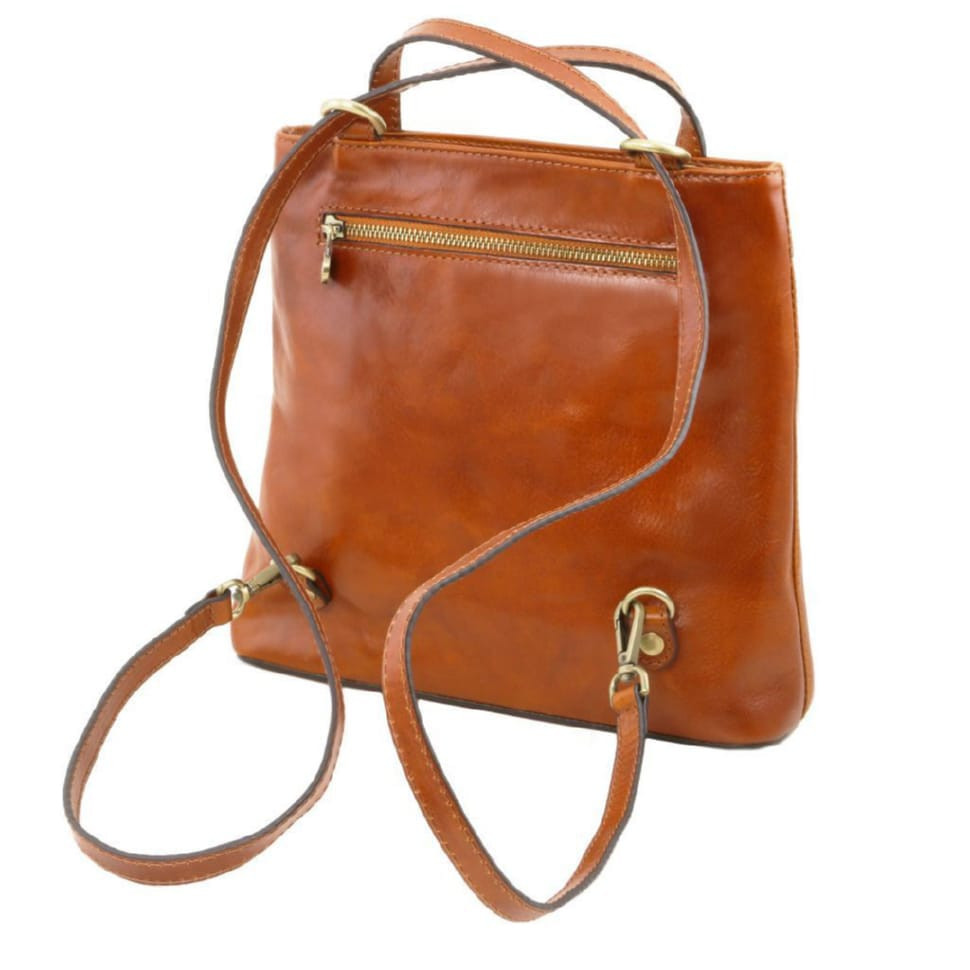 Martina Жіноча шкіряна сумка-рюкзак 2 в 1 Tuscany TL141477