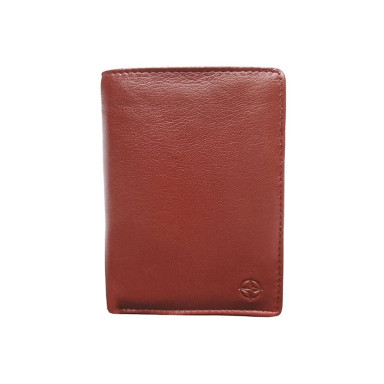 Leather wallet Cortina 5031 rosso red