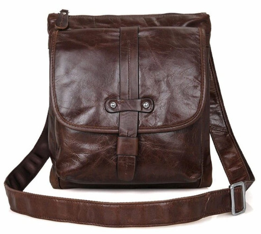 Сумка чоловіча Vintage 14091 Коричнева