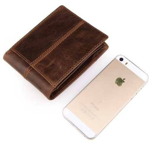 Гаманець чоловічий Vintage 14225 Коричневий