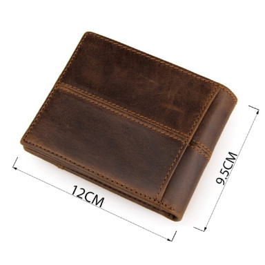 Кошелек мужской Vintage 14225 Коричневый