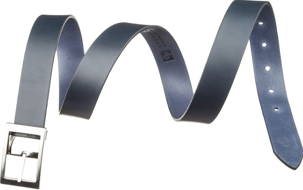 Ремінь чоловічий Grande Pelle 11058 шкіряний Синій