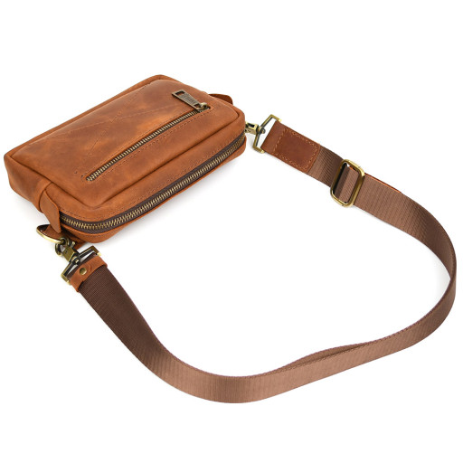 Шкіряна сумка через плече басетка барсетка RB-3107-4lx TARWA