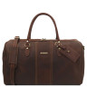 Lisbona Travel leather duffle bag - Large size