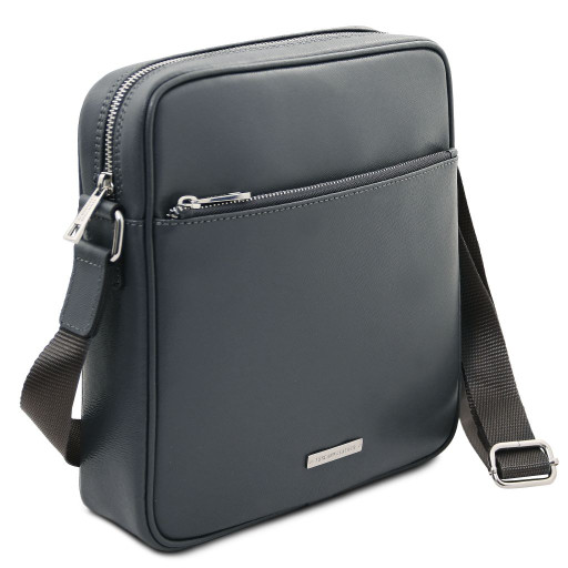 Luke Saffiano leather crossbody bag for men