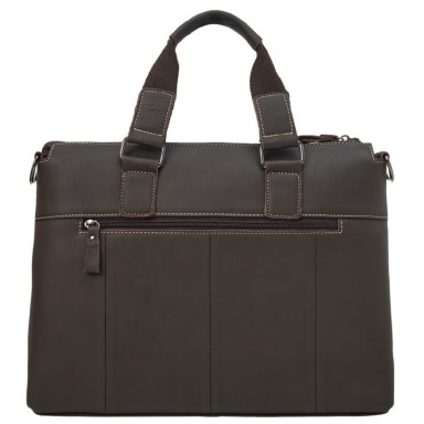 Портфель мягкий кожаный BUFFALO BAGS M7264C коричневый