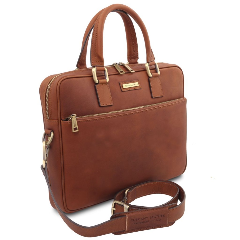 Ferrara Leather laptop briefcase