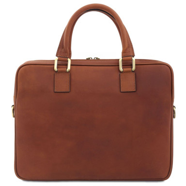 Ferrara Leather laptop briefcase