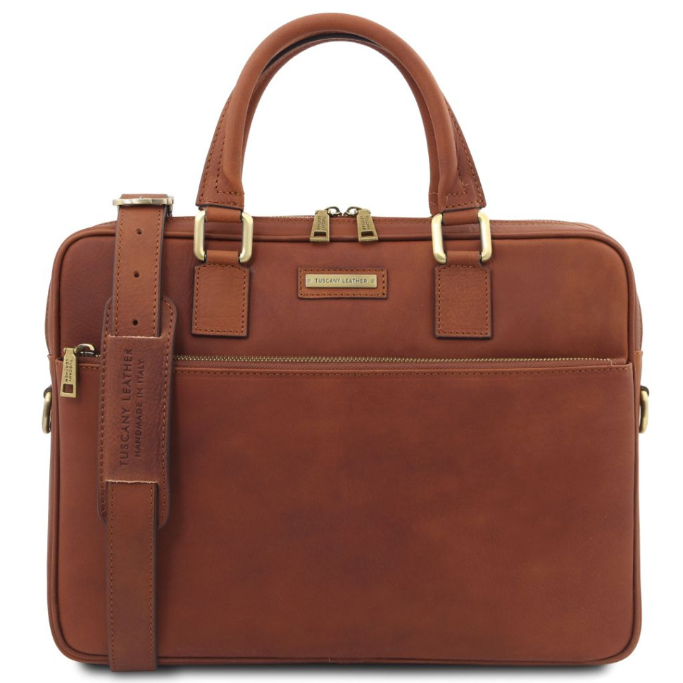 Ferrara Leather laptop briefcase