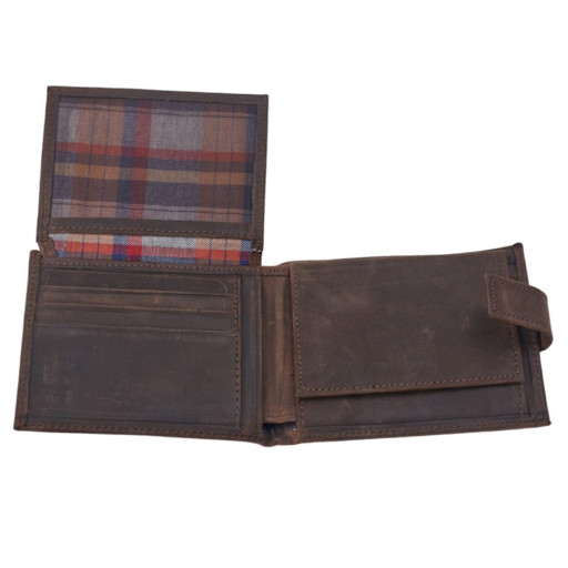 Портмоне шкіра Tony Bellucci 142-04 коричневий нубук