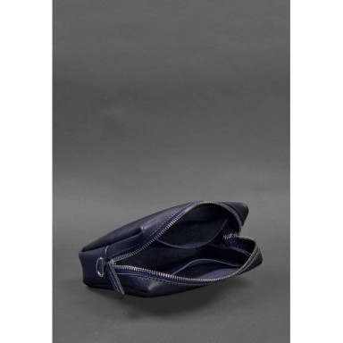 Leather cosmetic bag 3.0 Blue Crust