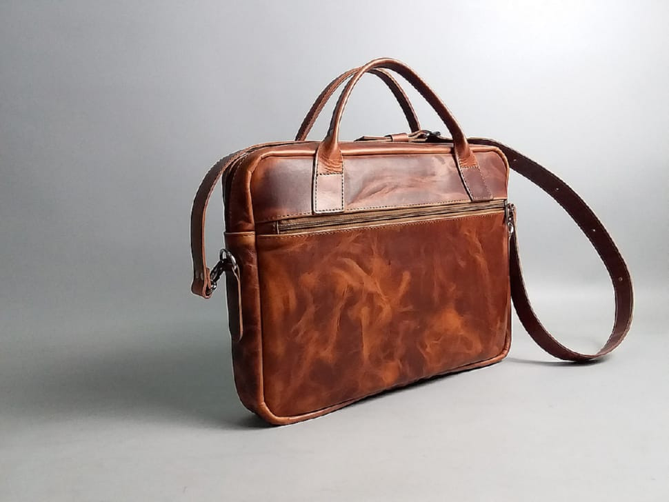 Шкіряна сумка для ноутбука B667