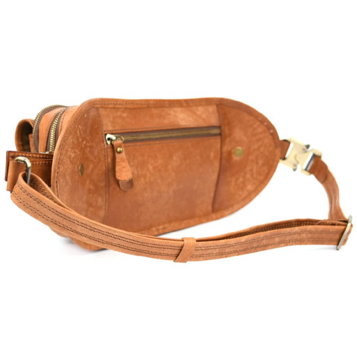 Шкіряна сумка Elit-1560-4lx TARWA коньячна з елітної шкіри