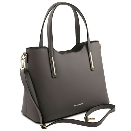 Olimpia Leather tote Tuscany TL141412