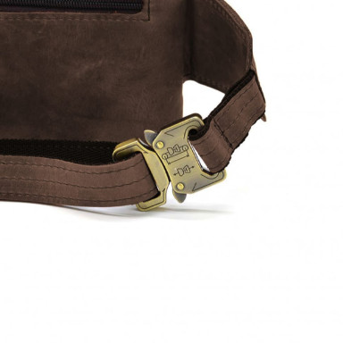 Leather belt bag, banana RC-8136-3md TARWA brown crazy