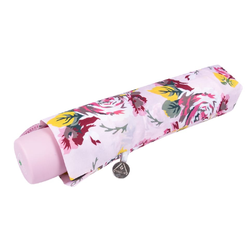 Зонт женский Fulton L354-041161 Minilite-2 Pink Floral (Розовые цветы)