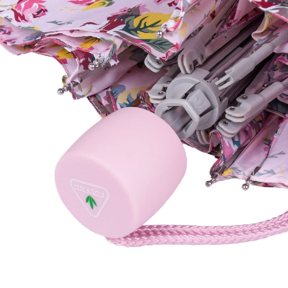 Зонт женский Fulton L354-041161 Minilite-2 Pink Floral (Розовые цветы)