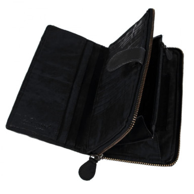 Урожай жіночий гаманець Ashwood D84 Black