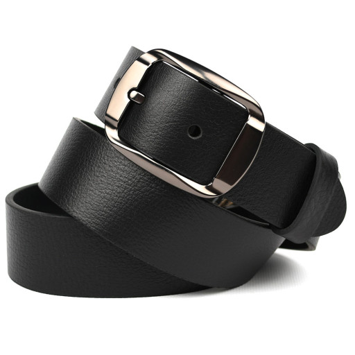 Ремінь зі шкіри буйвола st1704469 чорний 40мм