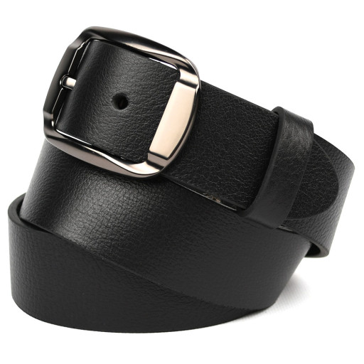 Ремінь зі шкіри буйвола st1704469 чорний 40мм