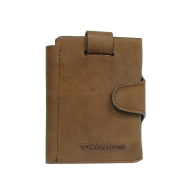 Leather wallet Metropolis 3506 camel sand