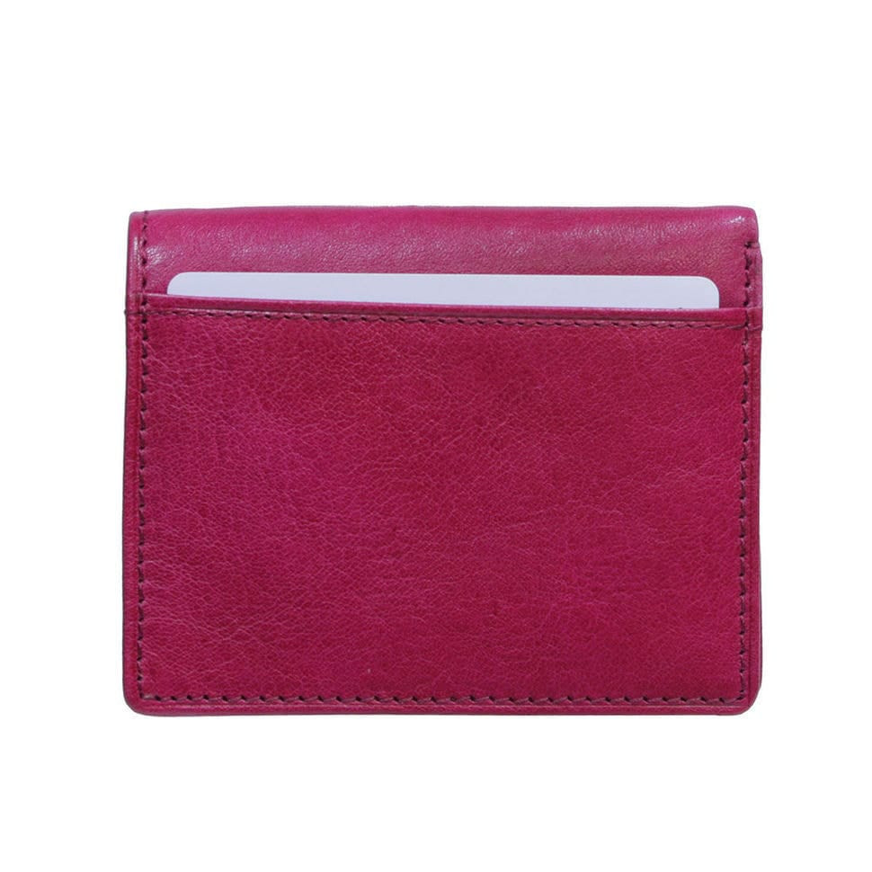 Кредитниця шкіряна Topkapi 1034 geranio малиновий