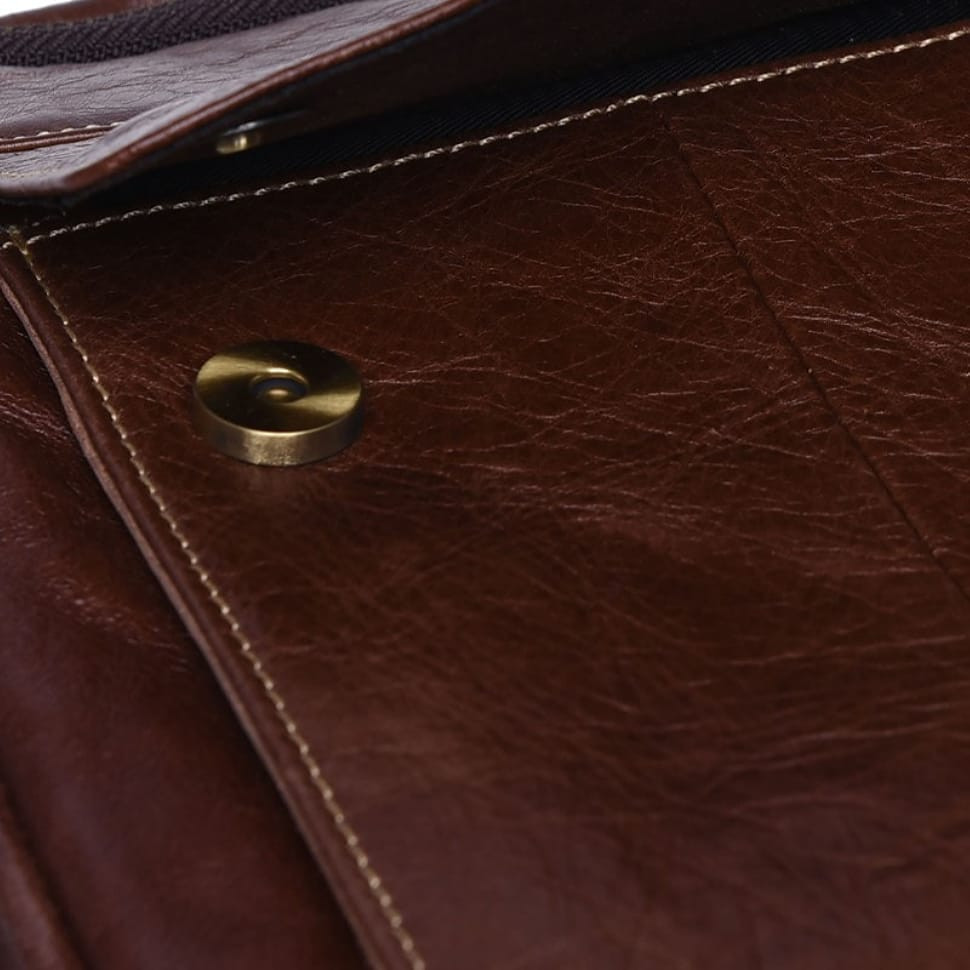 Чоловіча шкіряна сумка Keizer K16210-coniak