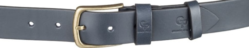 Ремінь чоловічий Grande Pelle 11056 під джинси Синій