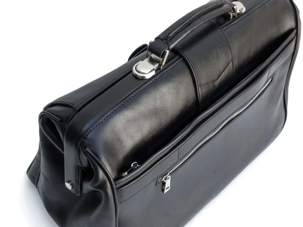 Шкіряний саквояж зі шкіряною підкладкою Newery N8051GA