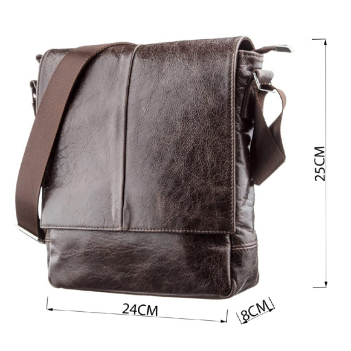 Мессенджер SHVIGEL 00795 Коричневий
