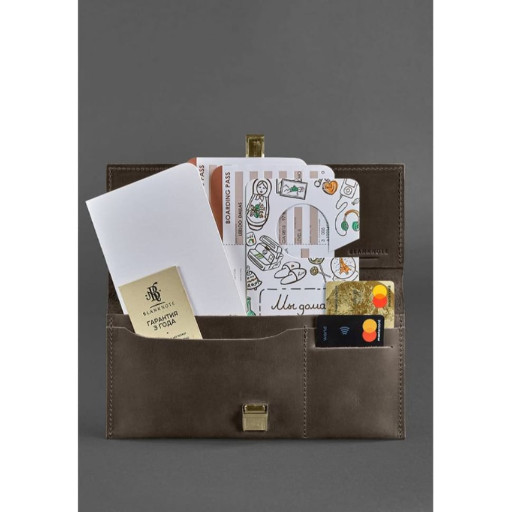 Шкіряний тревел-кейс Journey 2.0 темно-коричневий