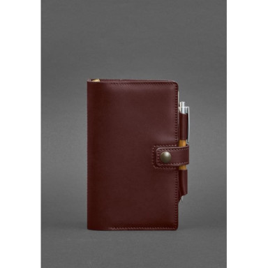 Leather notebook (Soft-book) 4.0 burgundy
