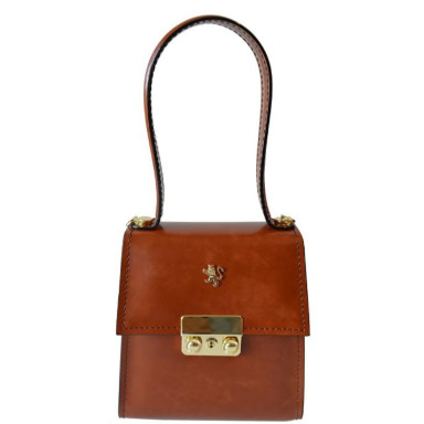 Pratesi RMA299/22 - Artemisia 299/22 Small Lady Bag in cow leather Artemisia Radica Marrone