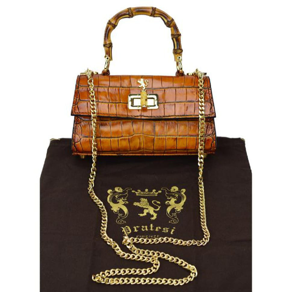 Pratesi KBE298/20 - Castalia K298/20 Lady Bag in cow leather Castalia K298/20 Electric Blue
