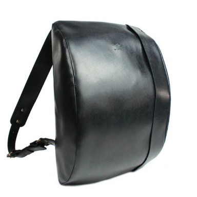 Cloud L Leather Backpack Black Saffiano