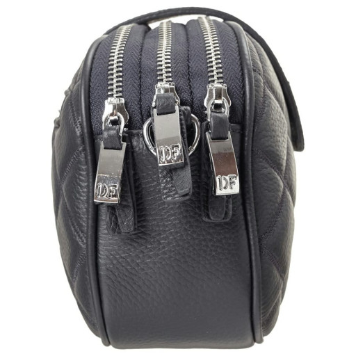 Сумка жіноча шкіряна DER FLINGER DF5804-315 синій